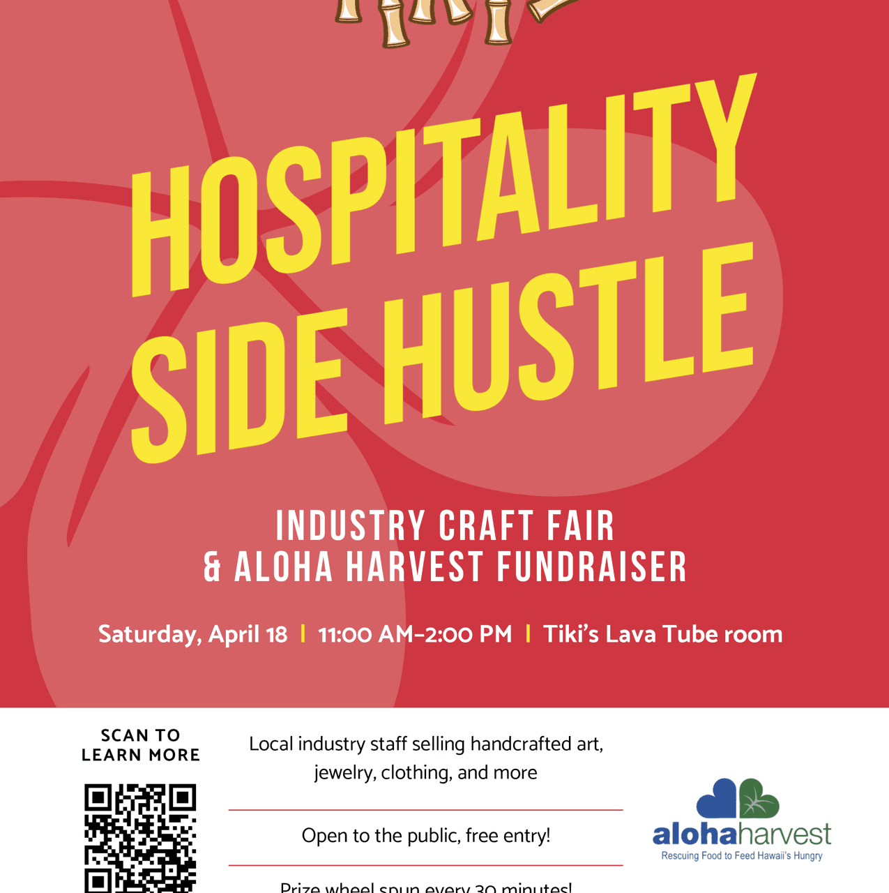 Industry Craft Fair at Tiki's.